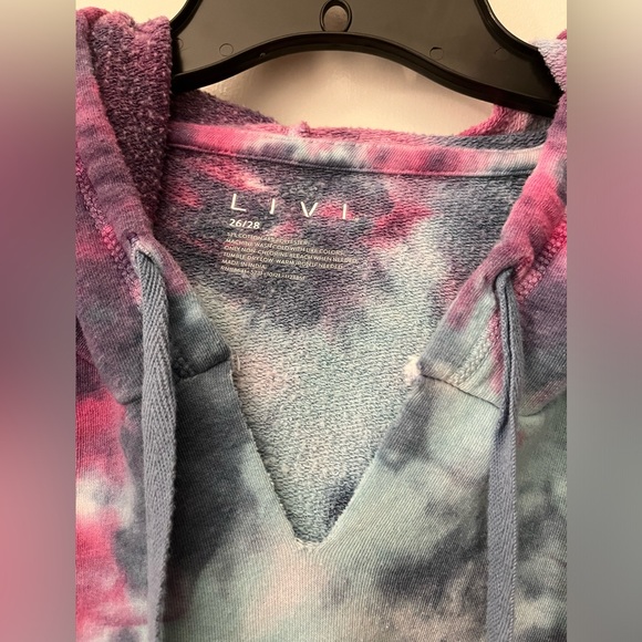 Lane Bryant Livi Tie Dye Hoodie 26/28 - Picture 2 of 3